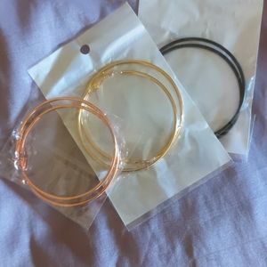 Hoop Earrings, 2.25 in